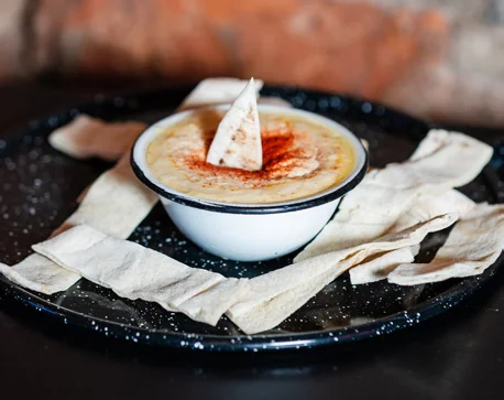 Hummus de Indómita Burgers